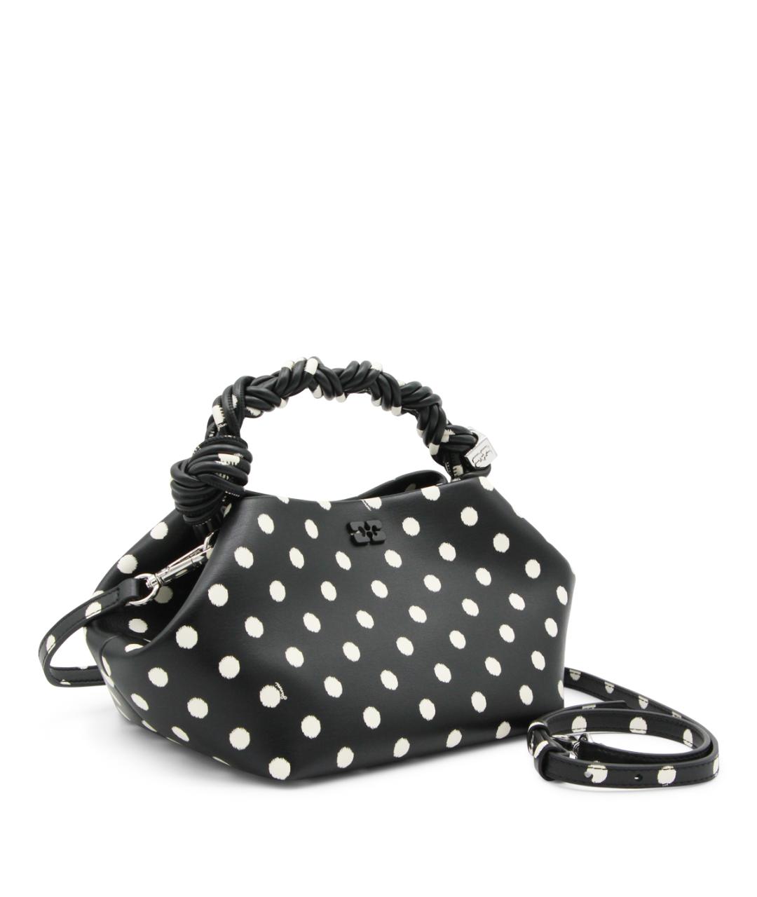 GANNI Мульти кожаная сумка с короткими ручками, фото 2