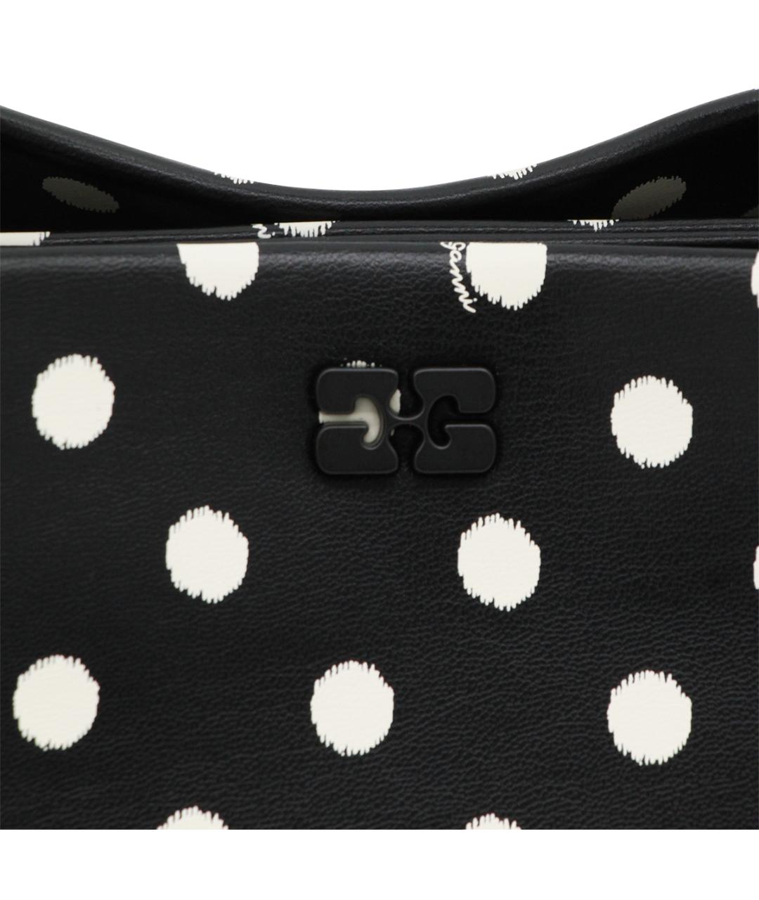 GANNI Мульти кожаная сумка с короткими ручками, фото 3