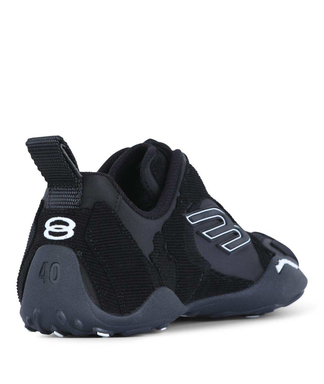 BALENCIAGA Черные синтетические низкие кроссовки / кеды, фото 3