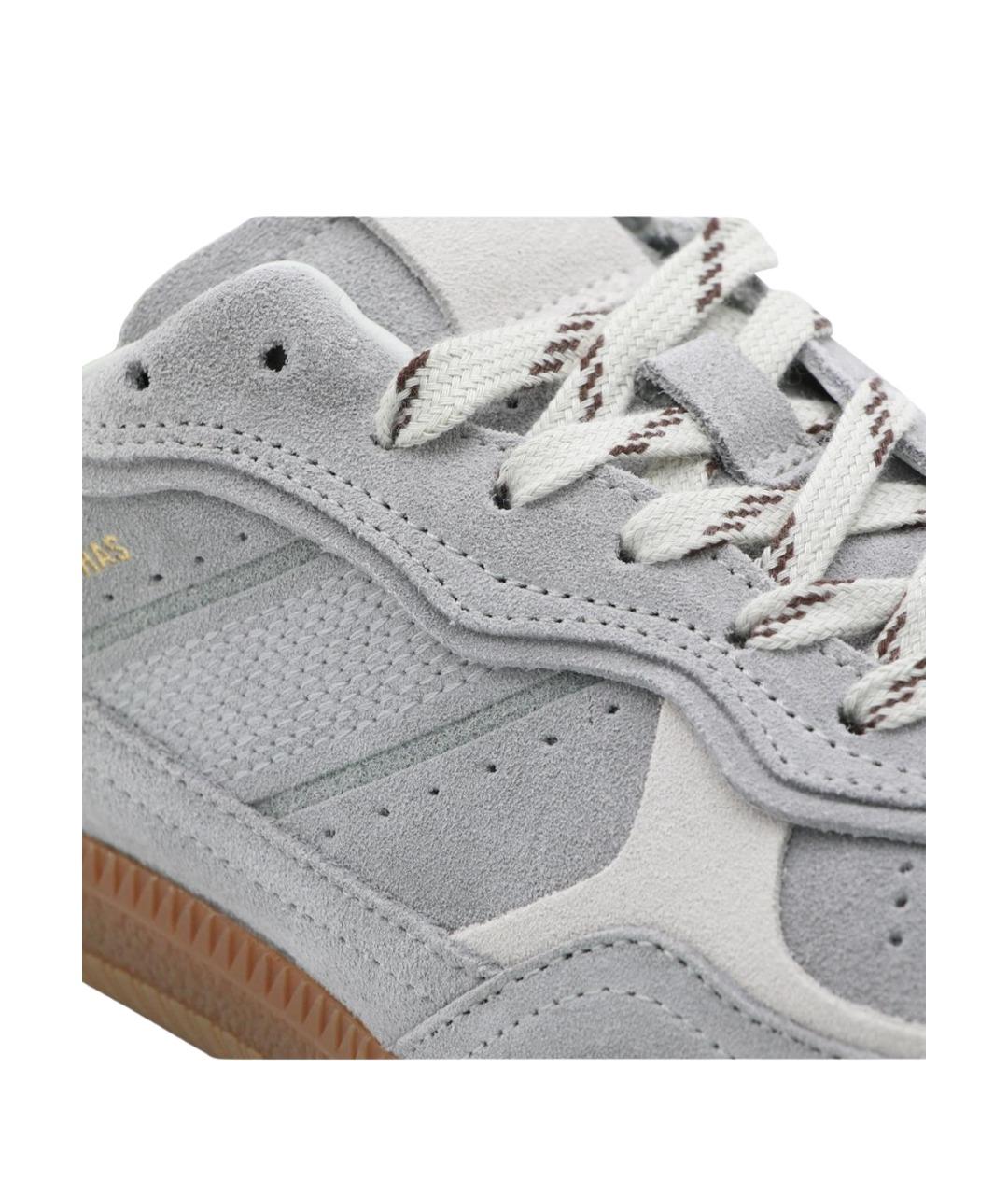 ALOHAS Серые кожаные кеды, фото 4