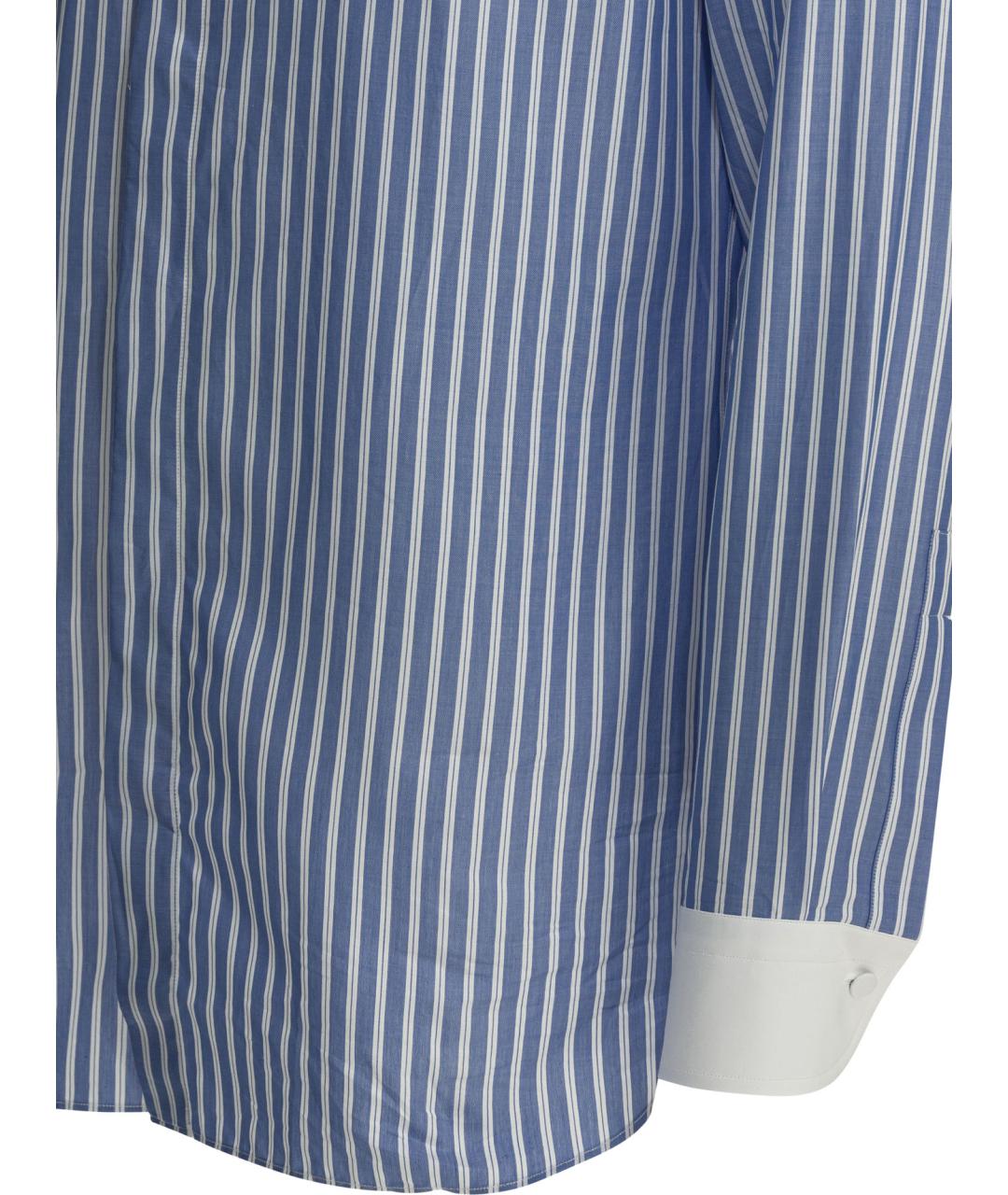 TOM FORD Голубая хлопковая кэжуал рубашка, фото 4