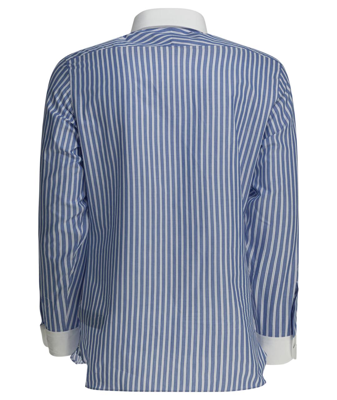 TOM FORD Голубая хлопковая кэжуал рубашка, фото 2