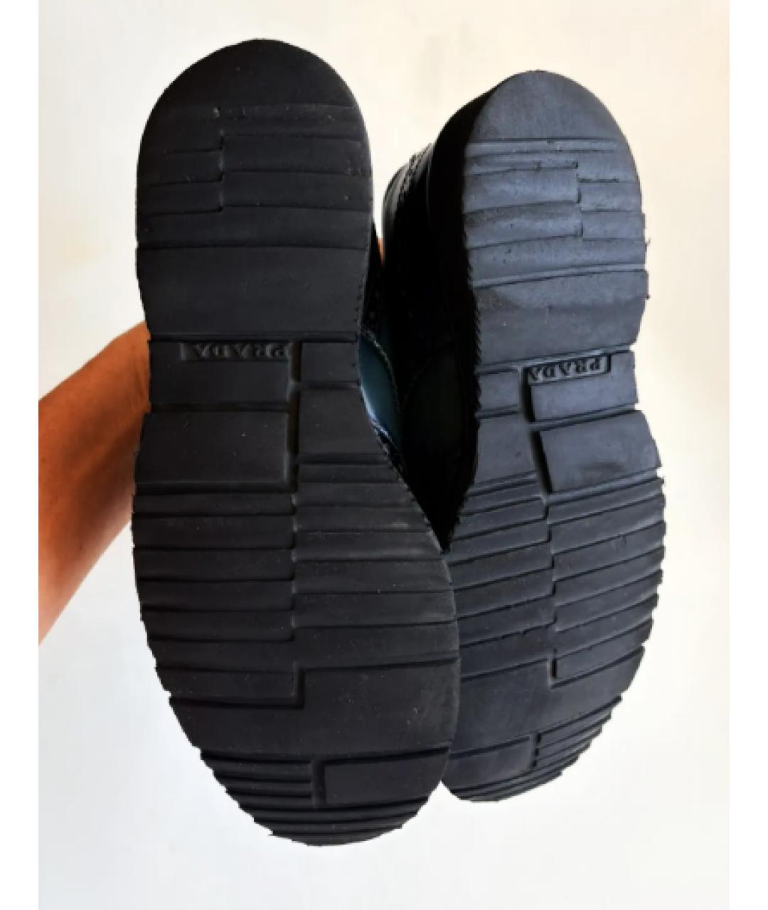 PRADA Мульти кожаные брогги и оксфорды, фото 5