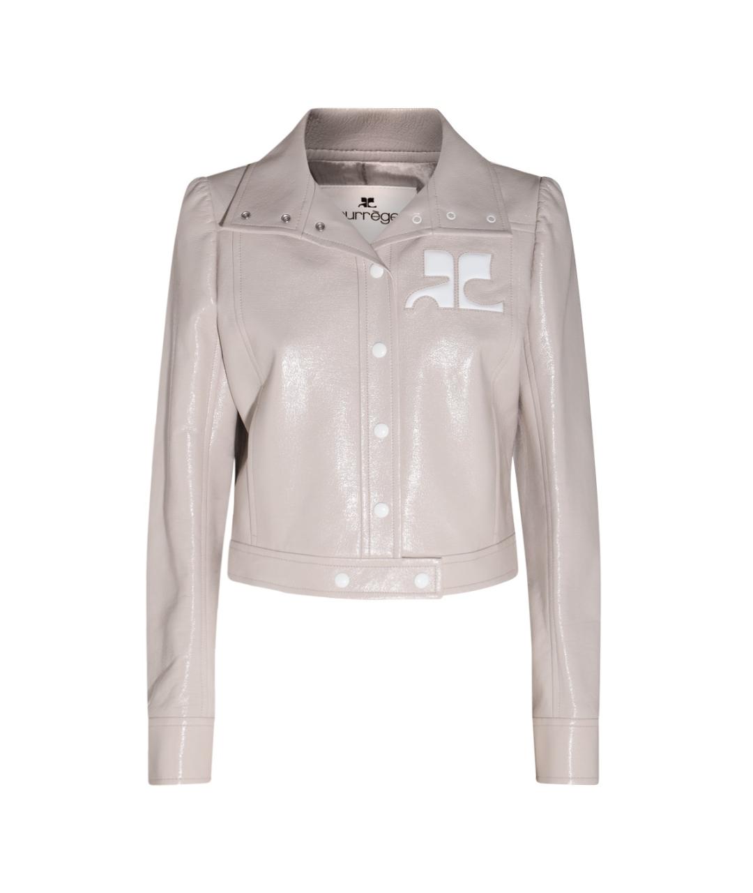 COURREGES Серая хлопковая куртка, фото 1