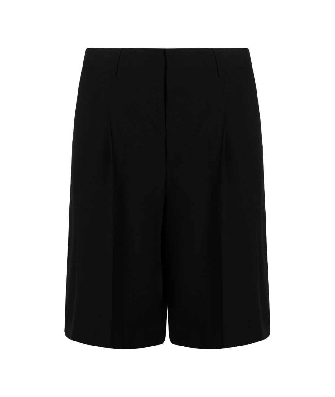 Ami Paris Черные шерстяные шорты, фото 1