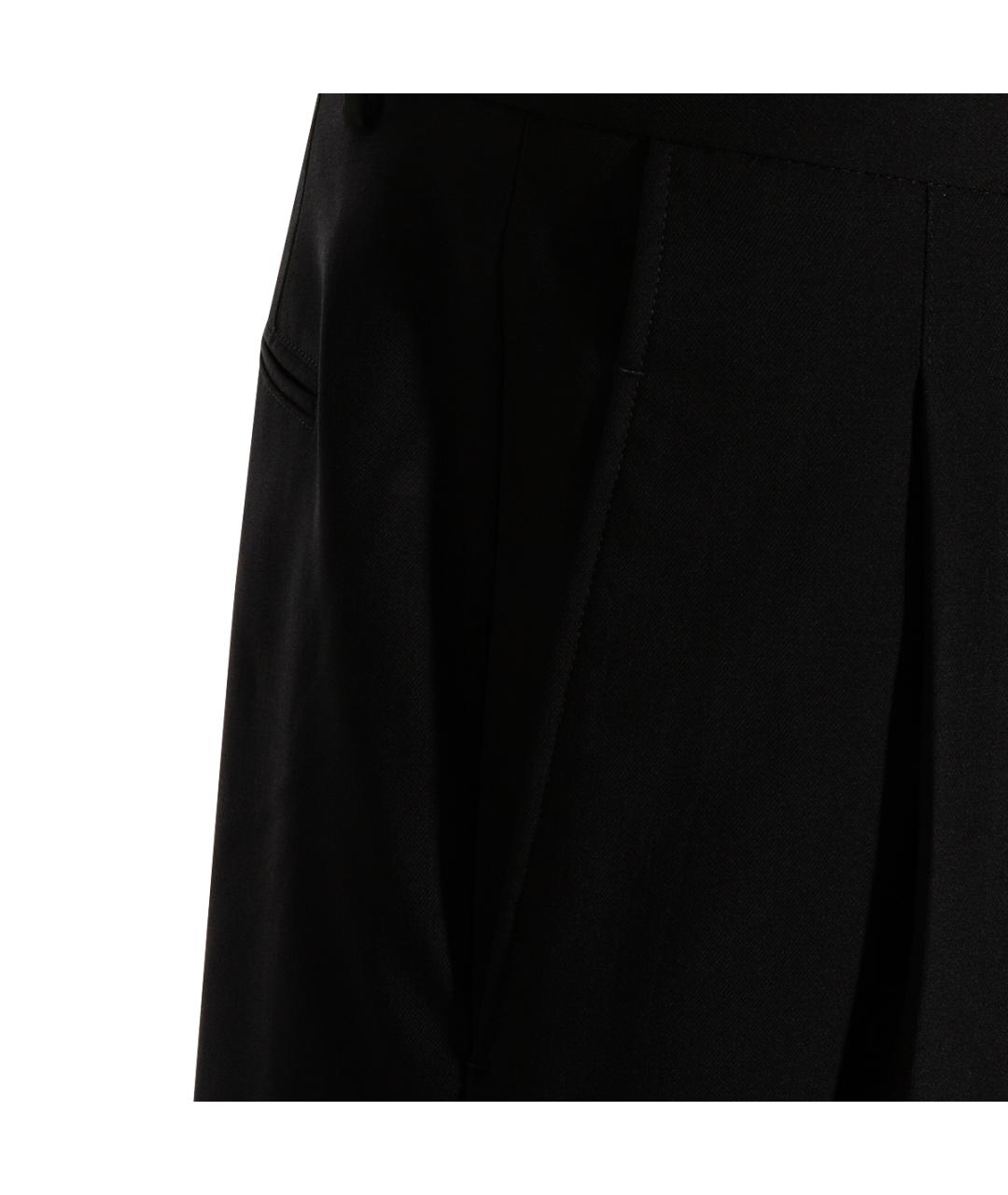 Ami Paris Черные шерстяные шорты, фото 4