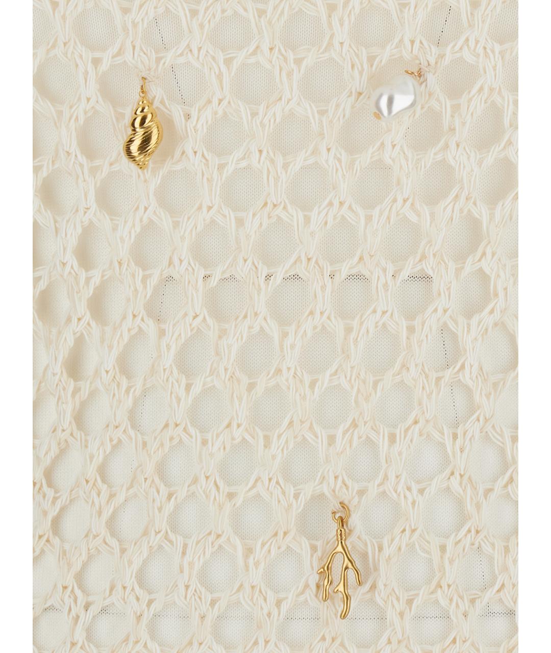 SIMKHAI Белое хлопковое платье, фото 3