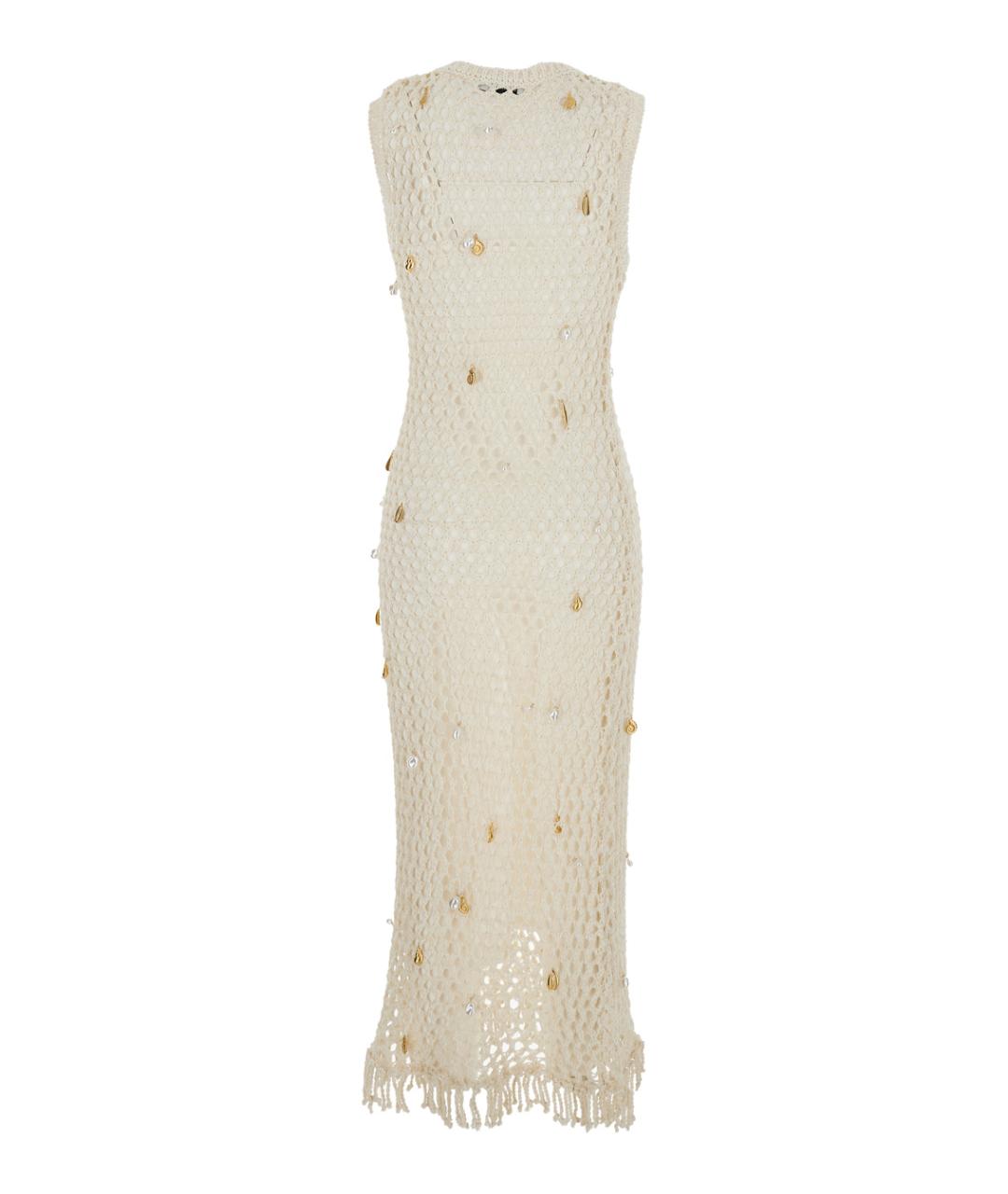 SIMKHAI Белое хлопковое платье, фото 2