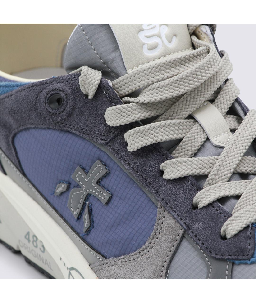 PREMIATA Мульти кожаные низкие кроссовки / кеды, фото 5