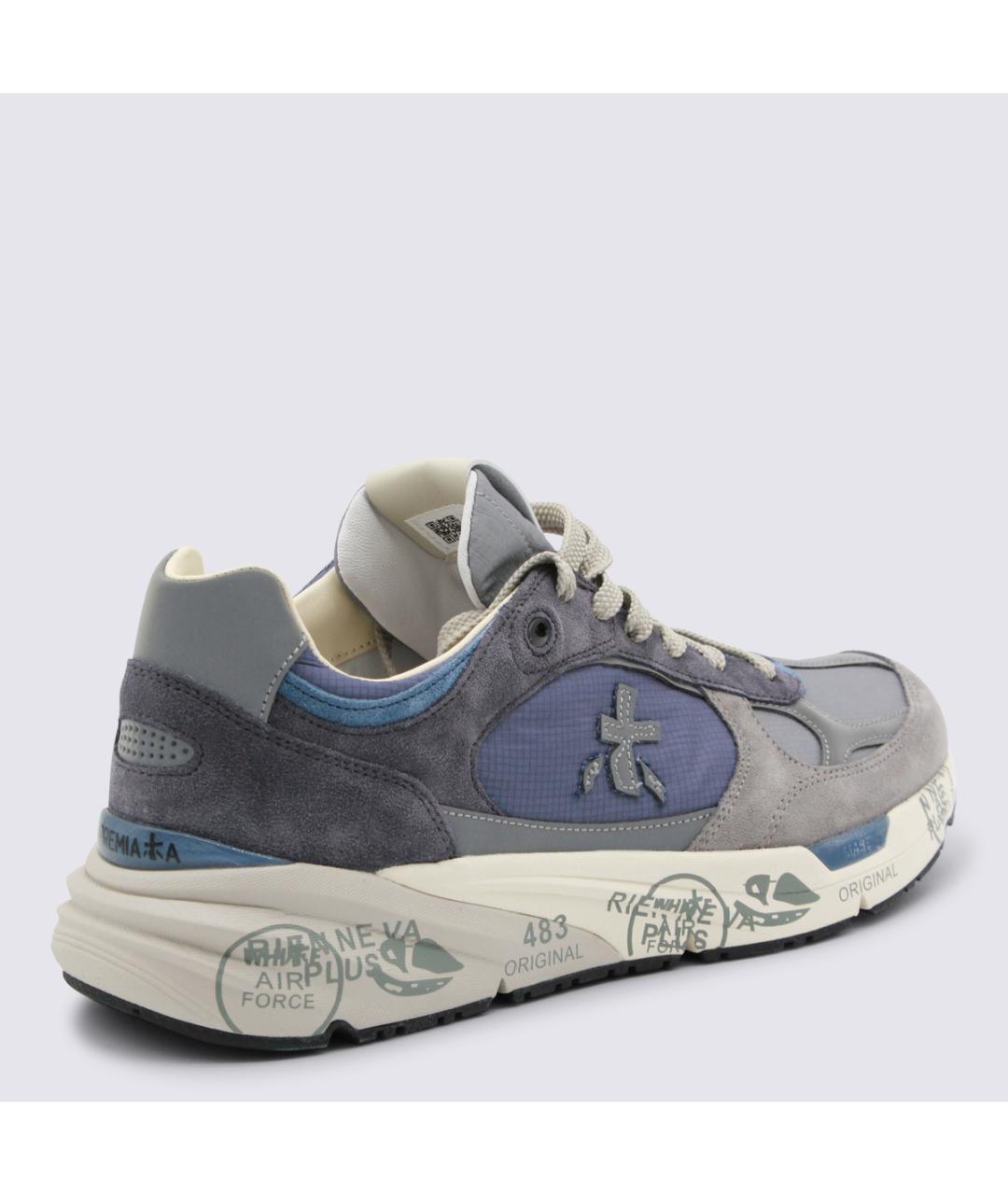 PREMIATA Мульти кожаные низкие кроссовки / кеды, фото 4