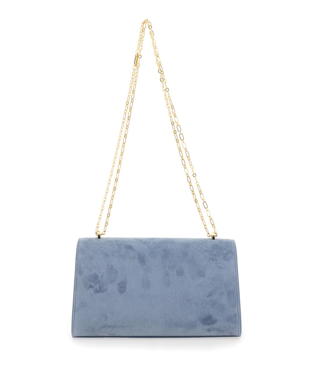 Savette Синяя замшевая сумка через плечо, фото 2