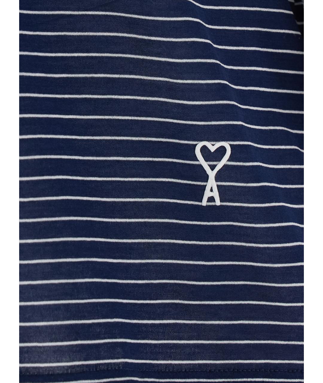 Ami Paris Синяя футболка, фото 3