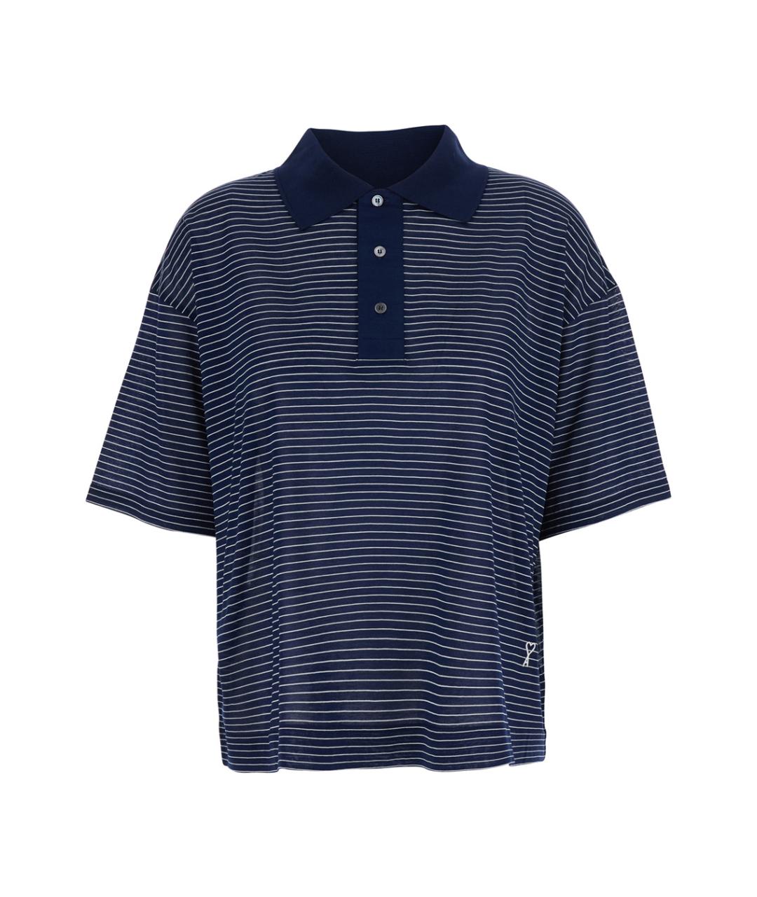 Ami Paris Синяя футболка, фото 1