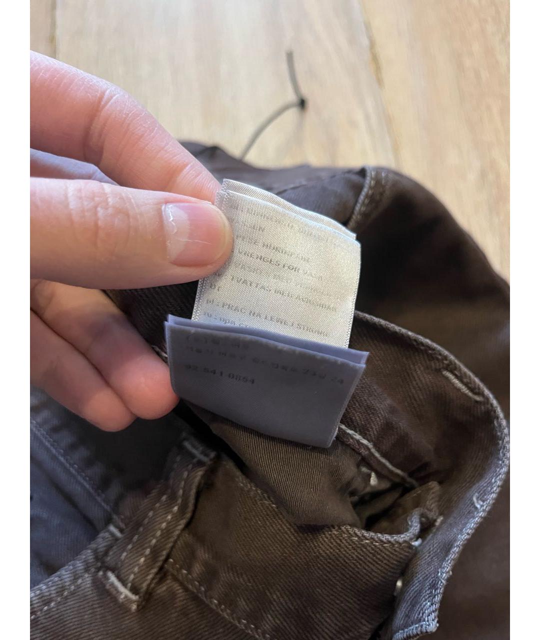 CARHARTT WIP Коричневые хлопковые повседневные брюки, фото 6