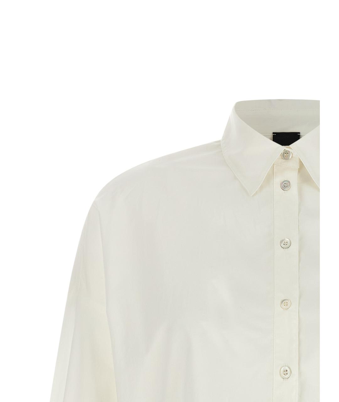 PINKO Белая хлопковая блузы, фото 3