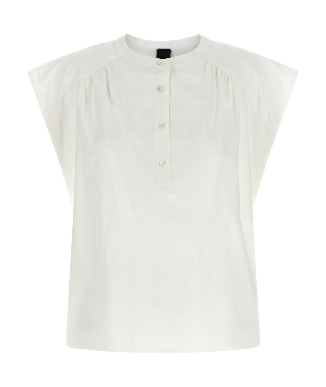 PINKO Белая хлопковая блузы, фото 1