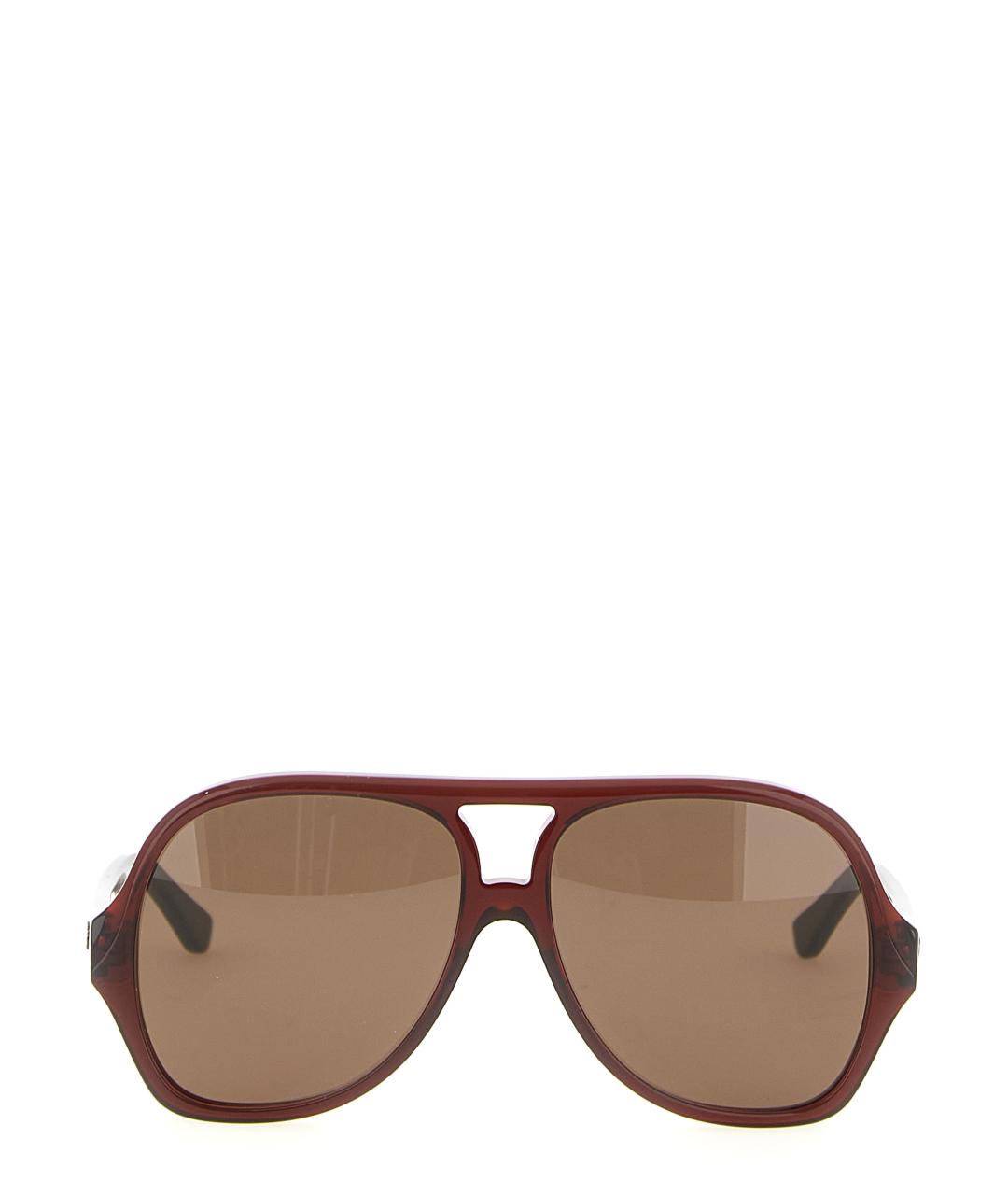 CHLOE Бордовые солнцезащитные очки, фото 1