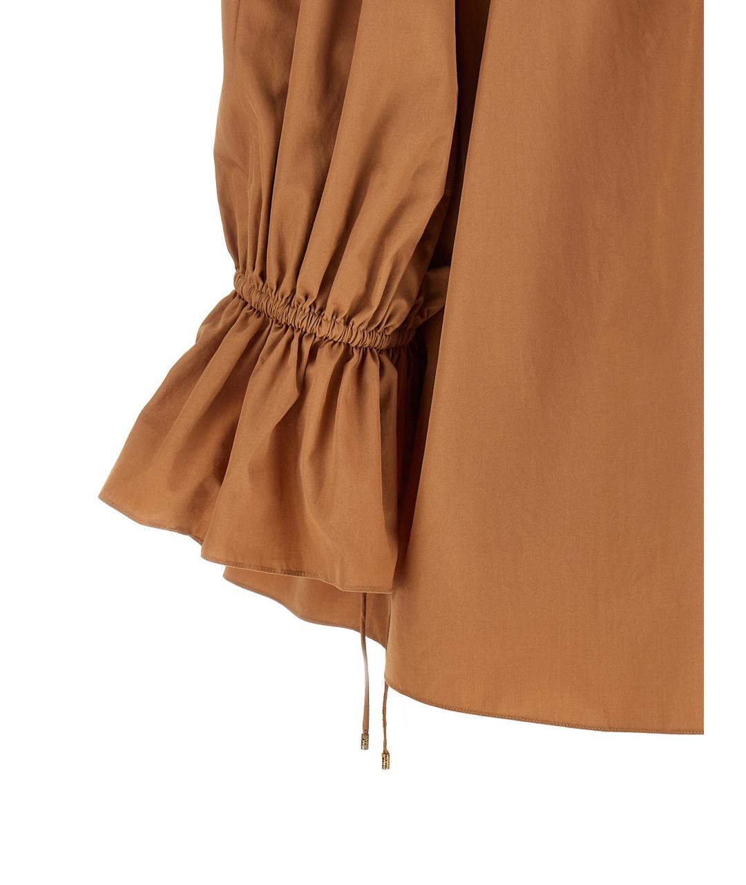 CHLOE Бежевая хлопковая блузы, фото 4