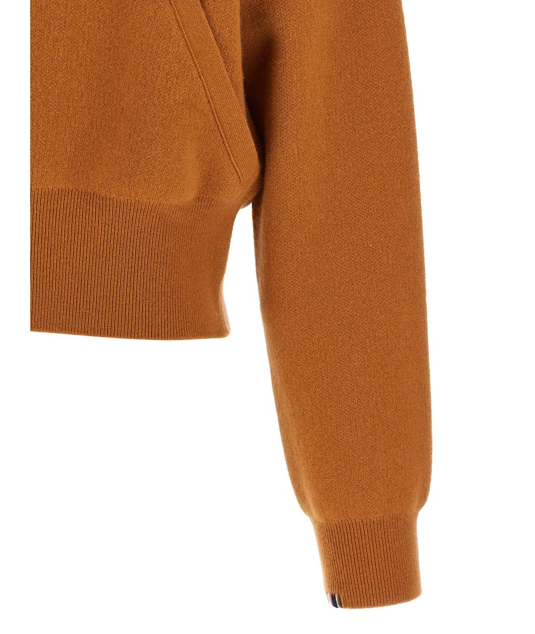 EXTREME CASHMERE Оранжевый кашемировый кардиган, фото 4