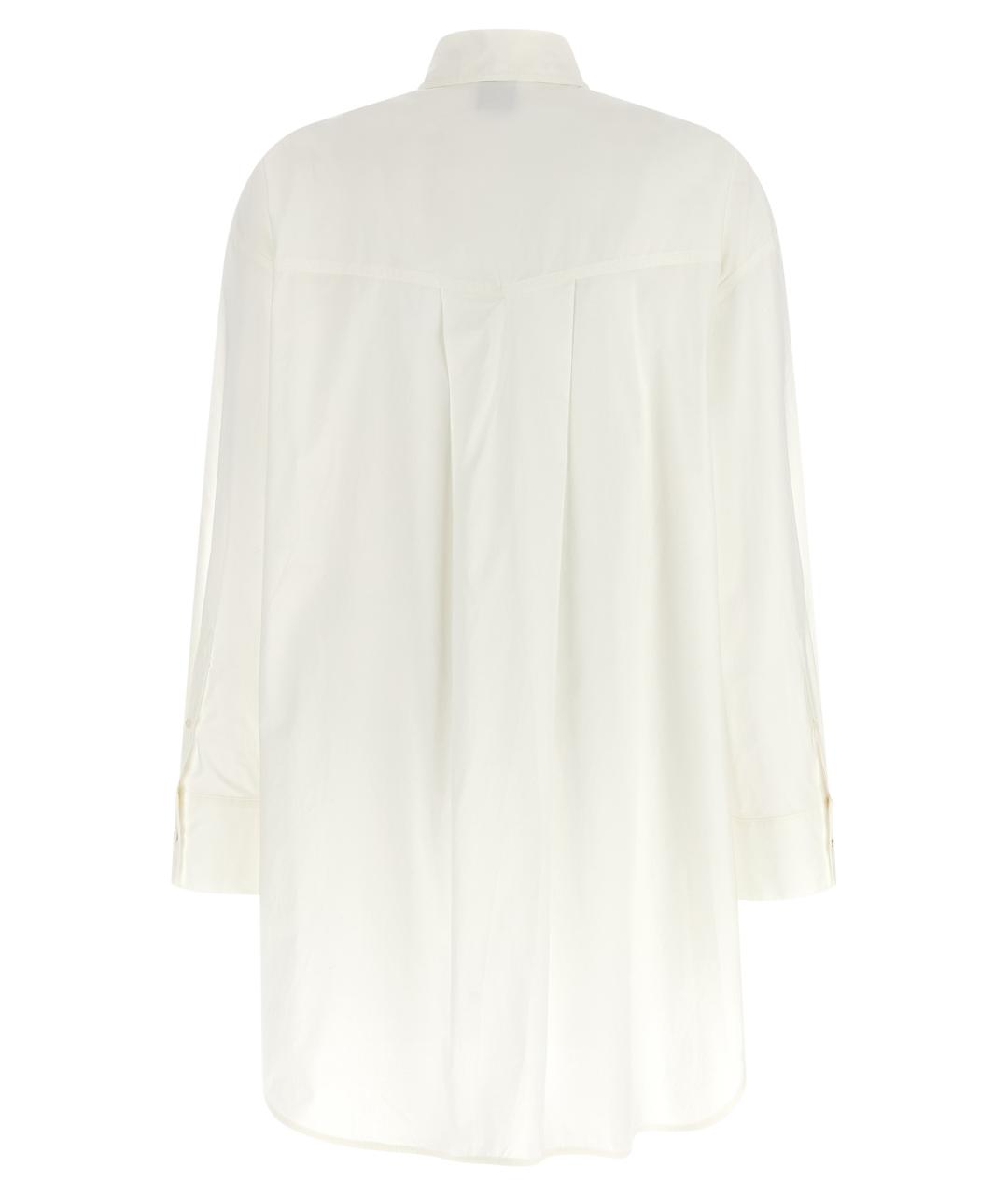 PINKO Белое хлопковое повседневное платье, фото 2