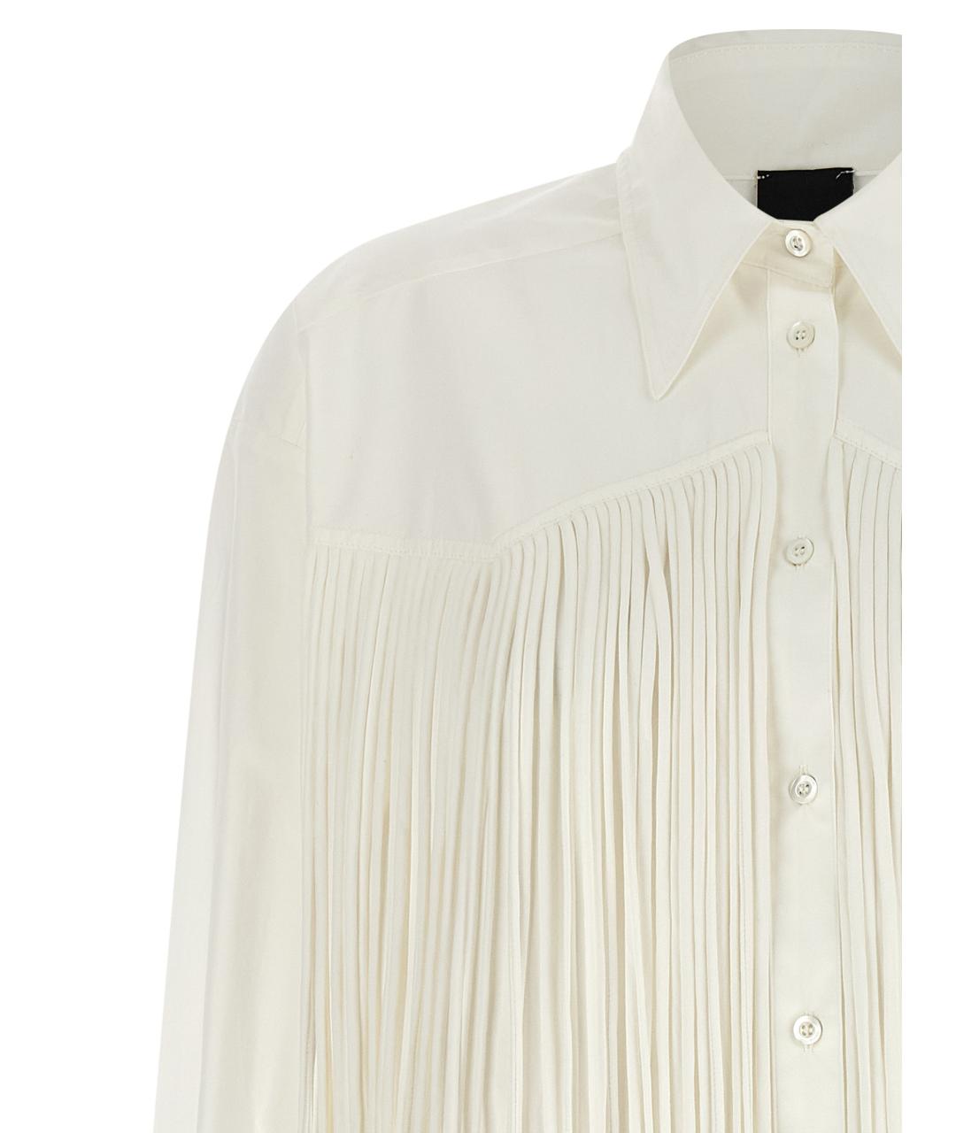 PINKO Белое хлопковое повседневное платье, фото 3