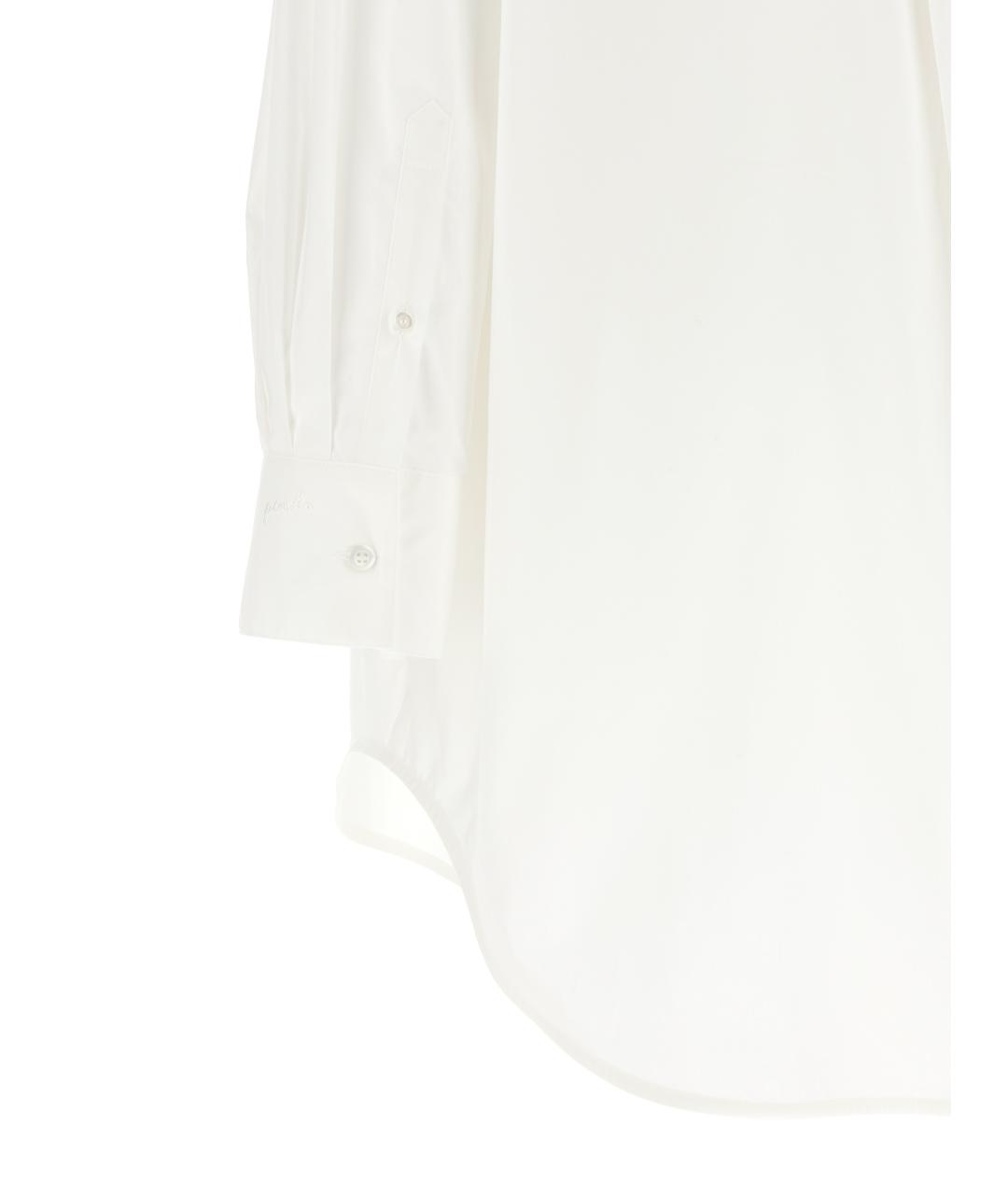 PINKO Белое хлопковое повседневное платье, фото 4