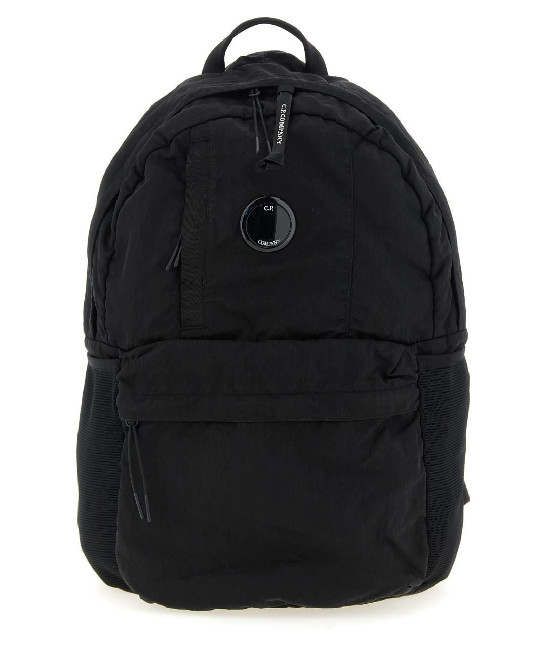 CP COMPANY Черный синтетический рюкзак, фото 1