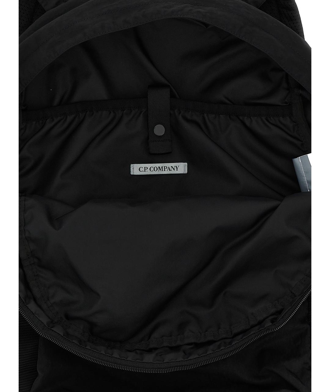 CP COMPANY Черный синтетический рюкзак, фото 4
