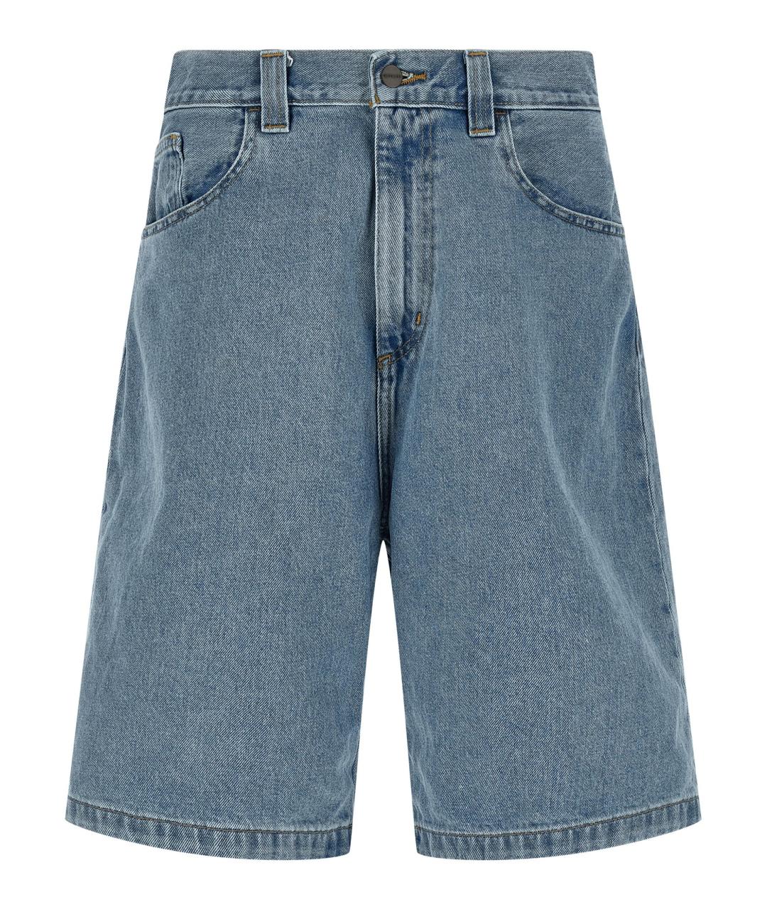 CARHARTT WIP Синие хлопковые шорты, фото 1