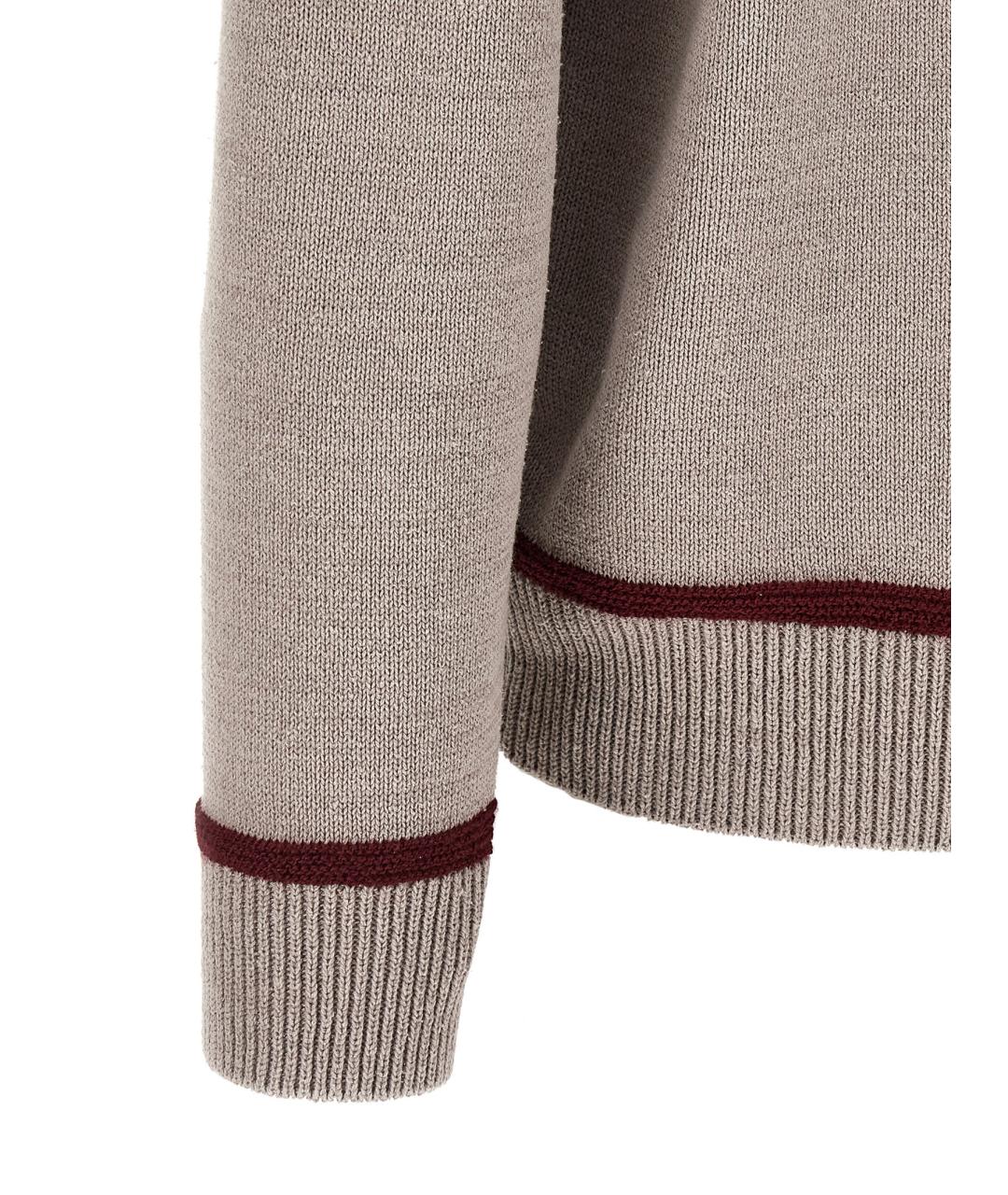 JUNYA WATANABE Серый шерстяной джемпер / свитер, фото 4