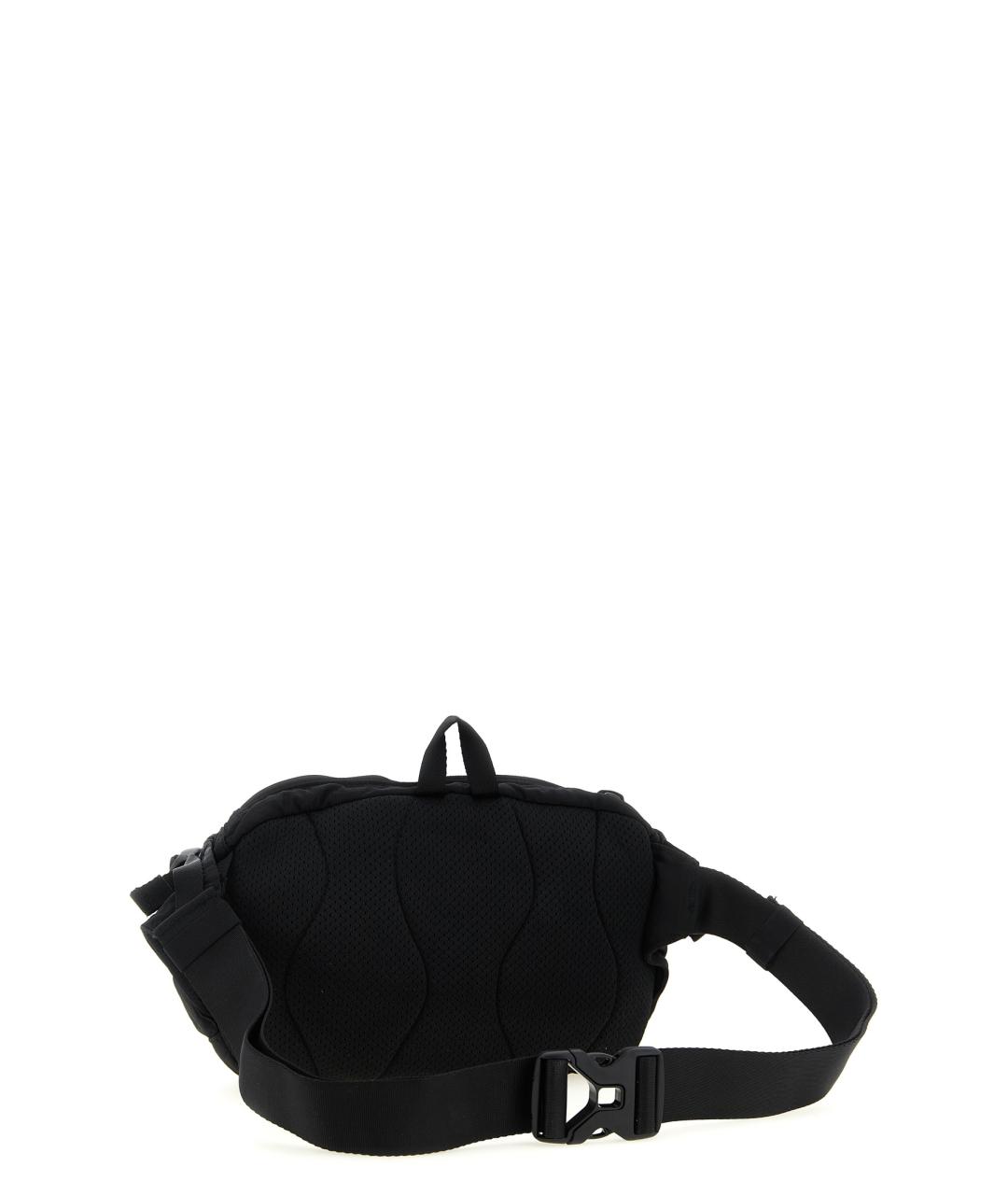 CP COMPANY Черная синтетическая сумка на плечо, фото 2