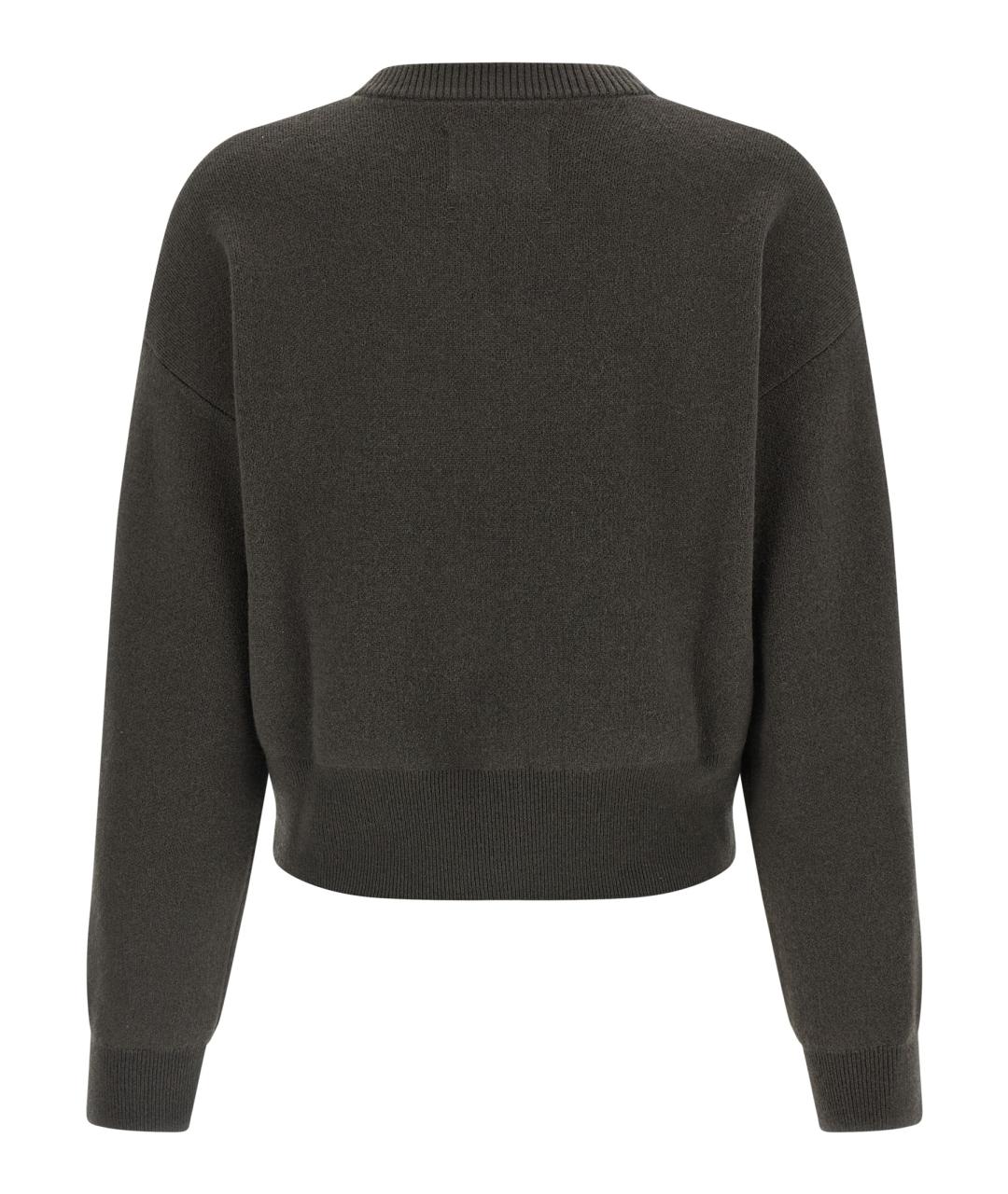 EXTREME CASHMERE Коричневый кашемировый кардиган, фото 2