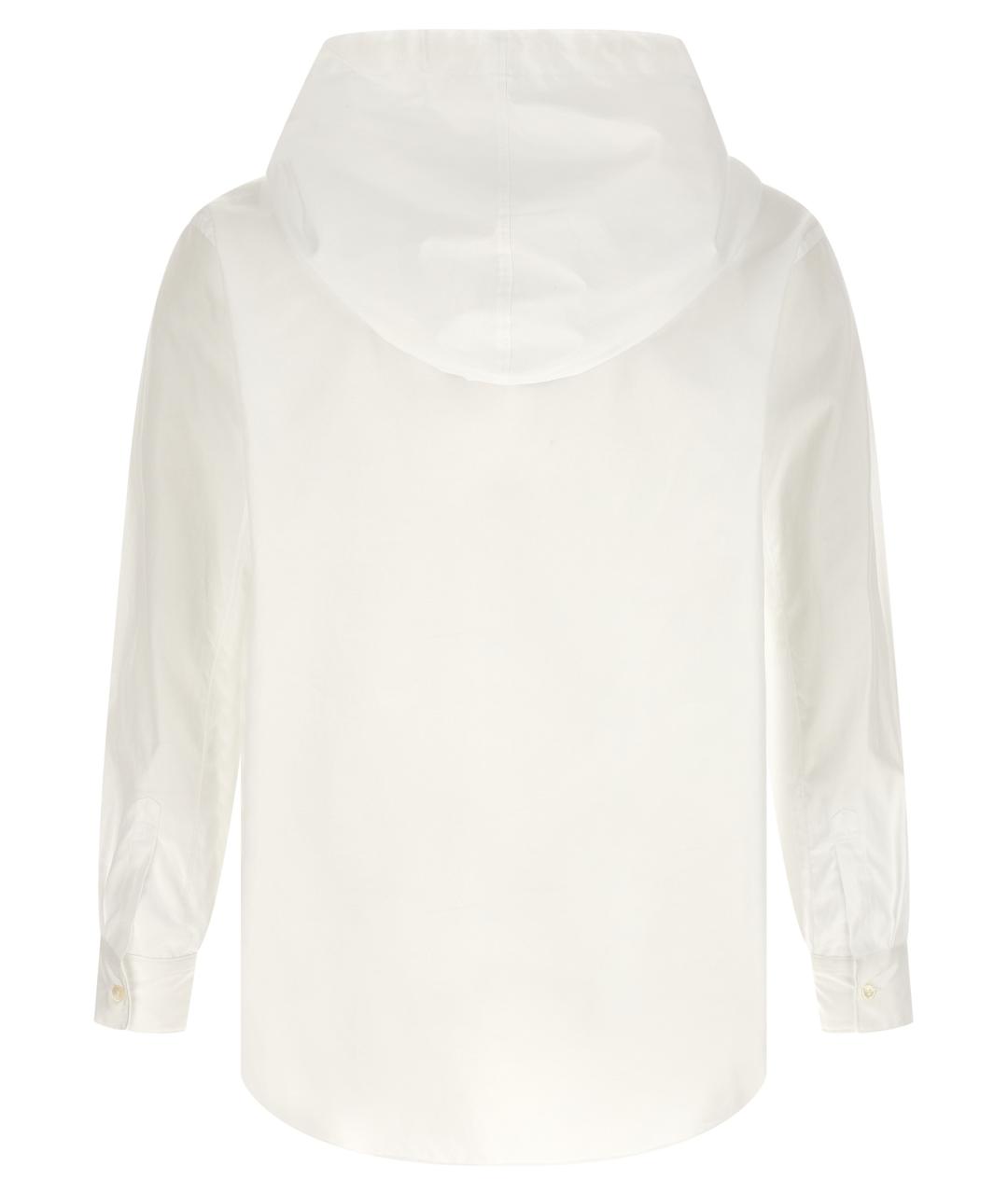 COMME DES GARÇONS HOMME PLUS Белая хлопковая кэжуал рубашка, фото 2