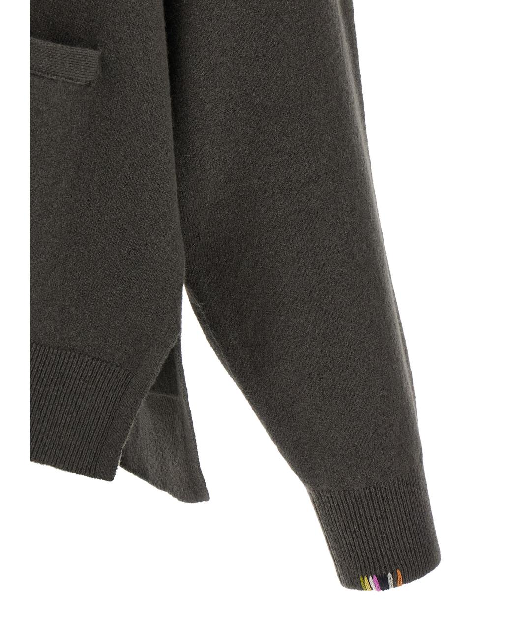 EXTREME CASHMERE Коричневый кашемировый кардиган, фото 4