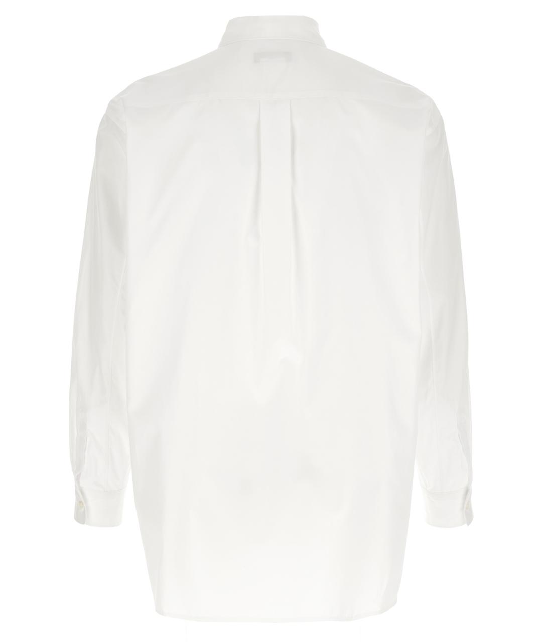 COMME DES GARÇONS HOMME PLUS Белая хлопковая кэжуал рубашка, фото 2