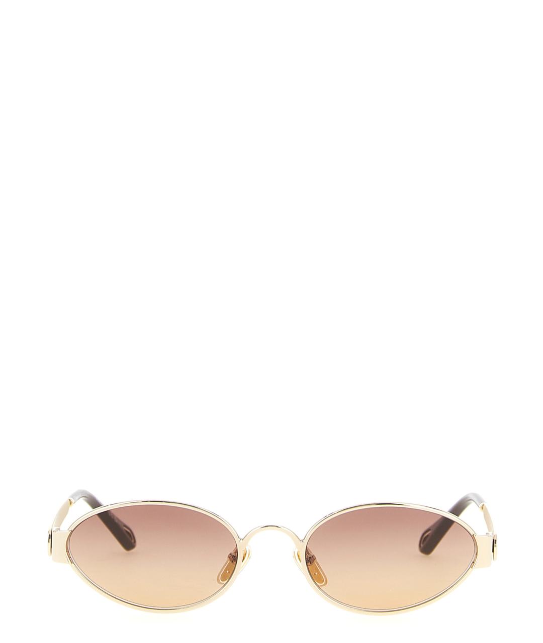 CHLOE Мульти металлические солнцезащитные очки, фото 1