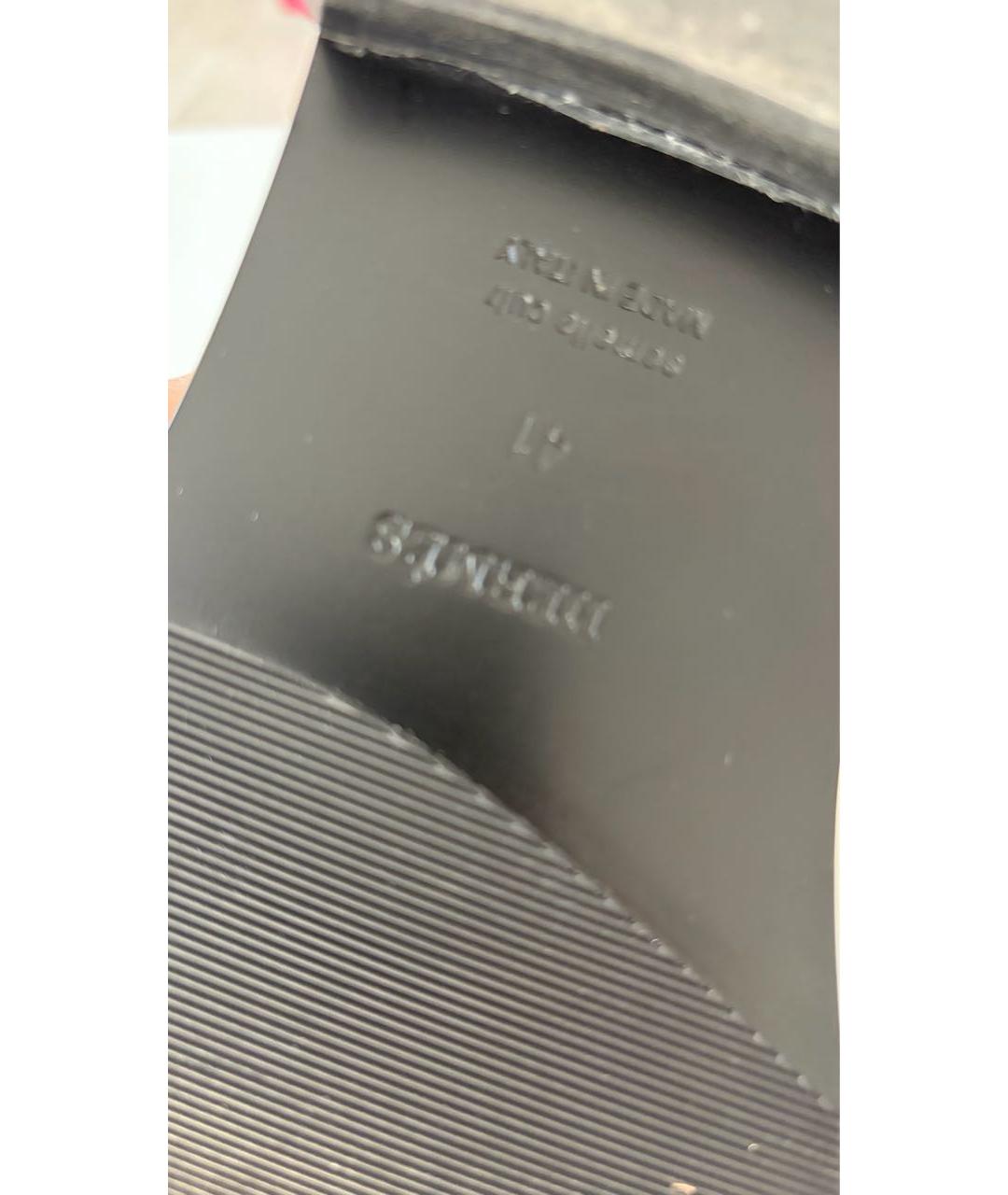 HERMES Коричневые кожаные лоферы, фото 6