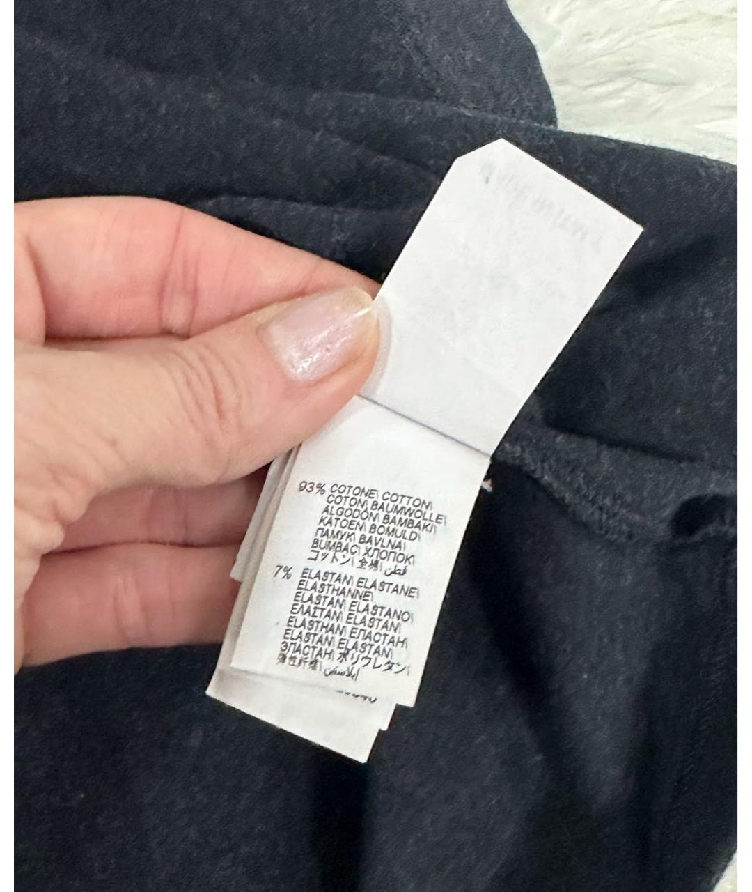 BRUNELLO CUCINELLI Антрацитовая футболка, фото 5