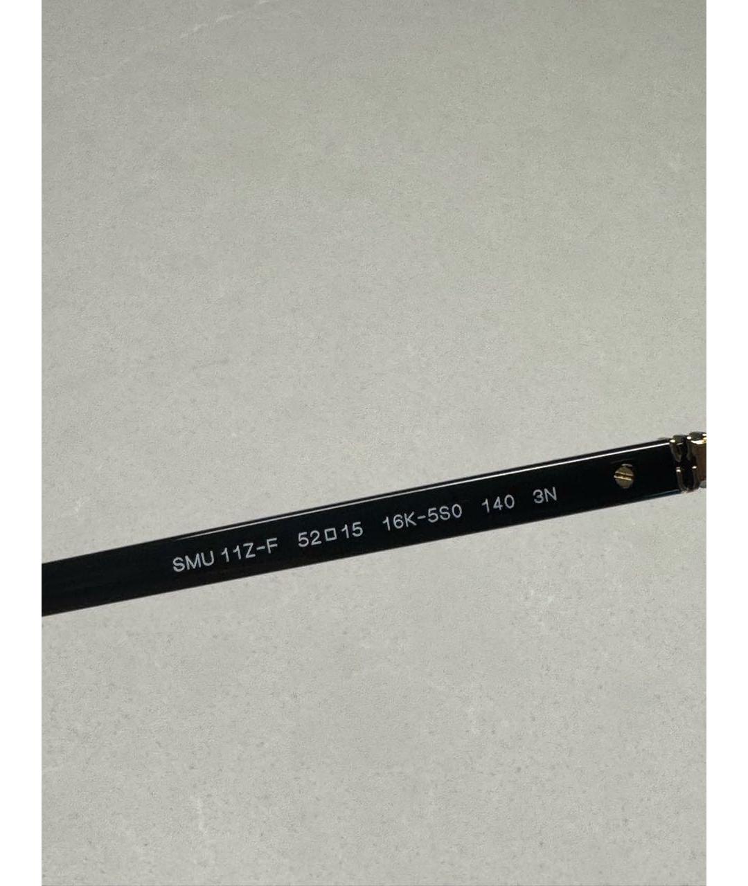 MIU MIU Черные пластиковые солнцезащитные очки, фото 7