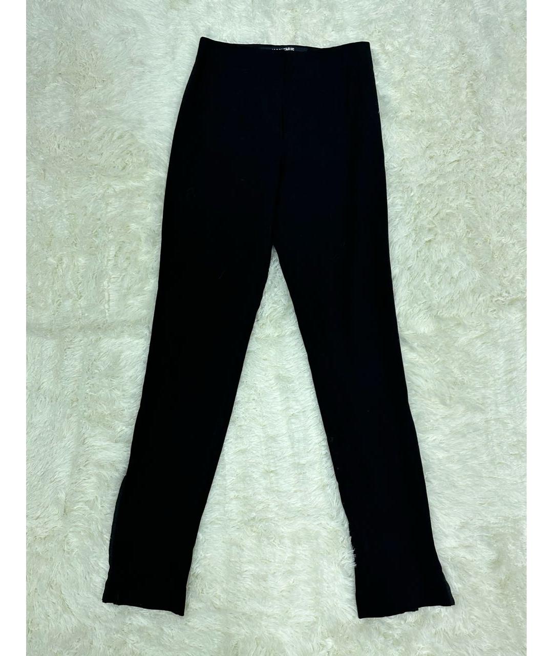 JACQUEMUS Черные брюки узкие, фото 2