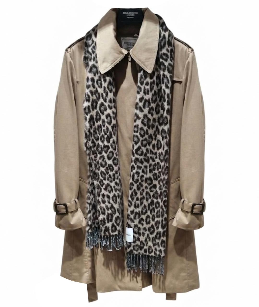 FORTE COUTURE Бежевый тренч/плащ, фото 4