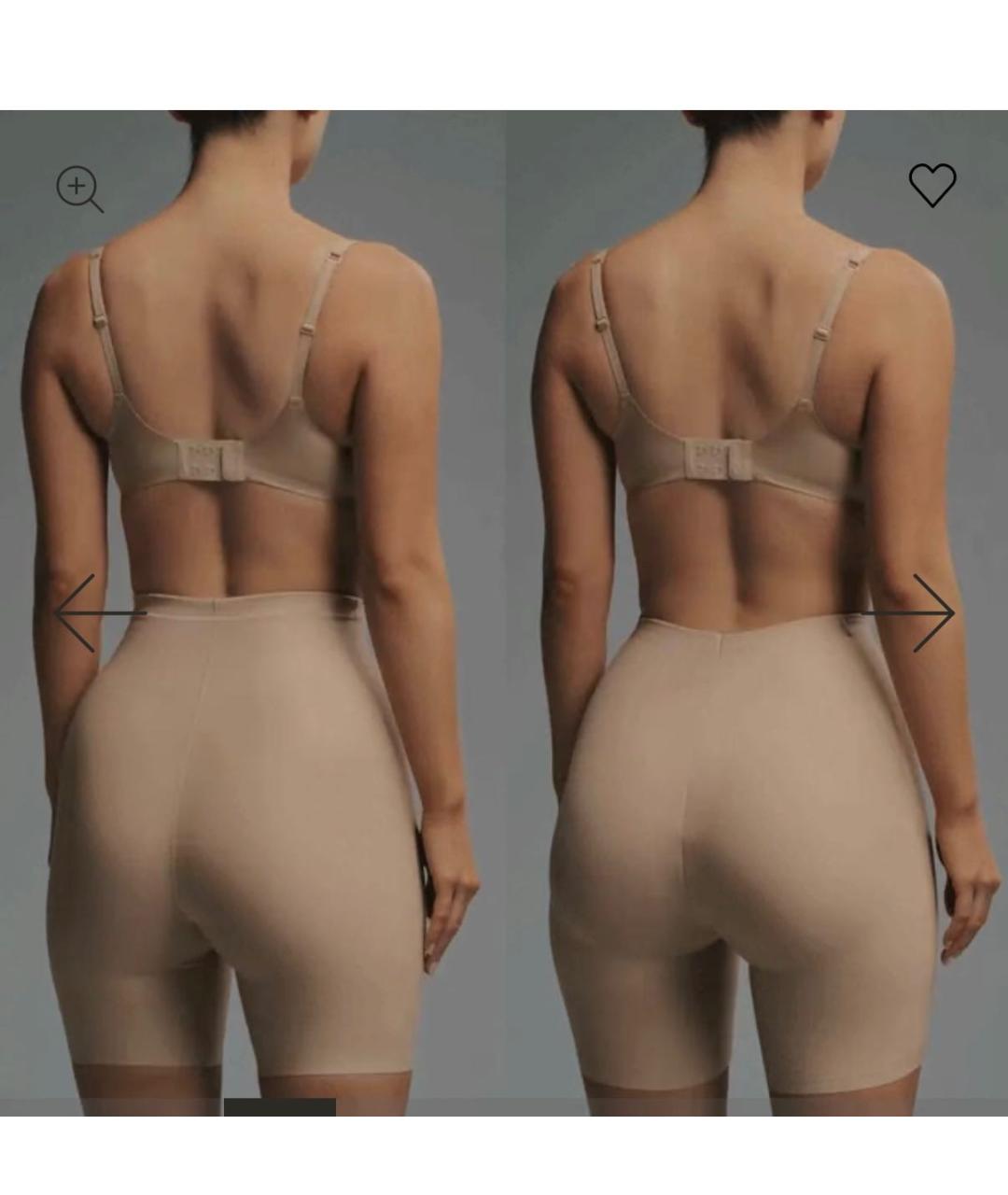 SKIMS Черные полиамидовые спортивные брюки и шорты, фото 4