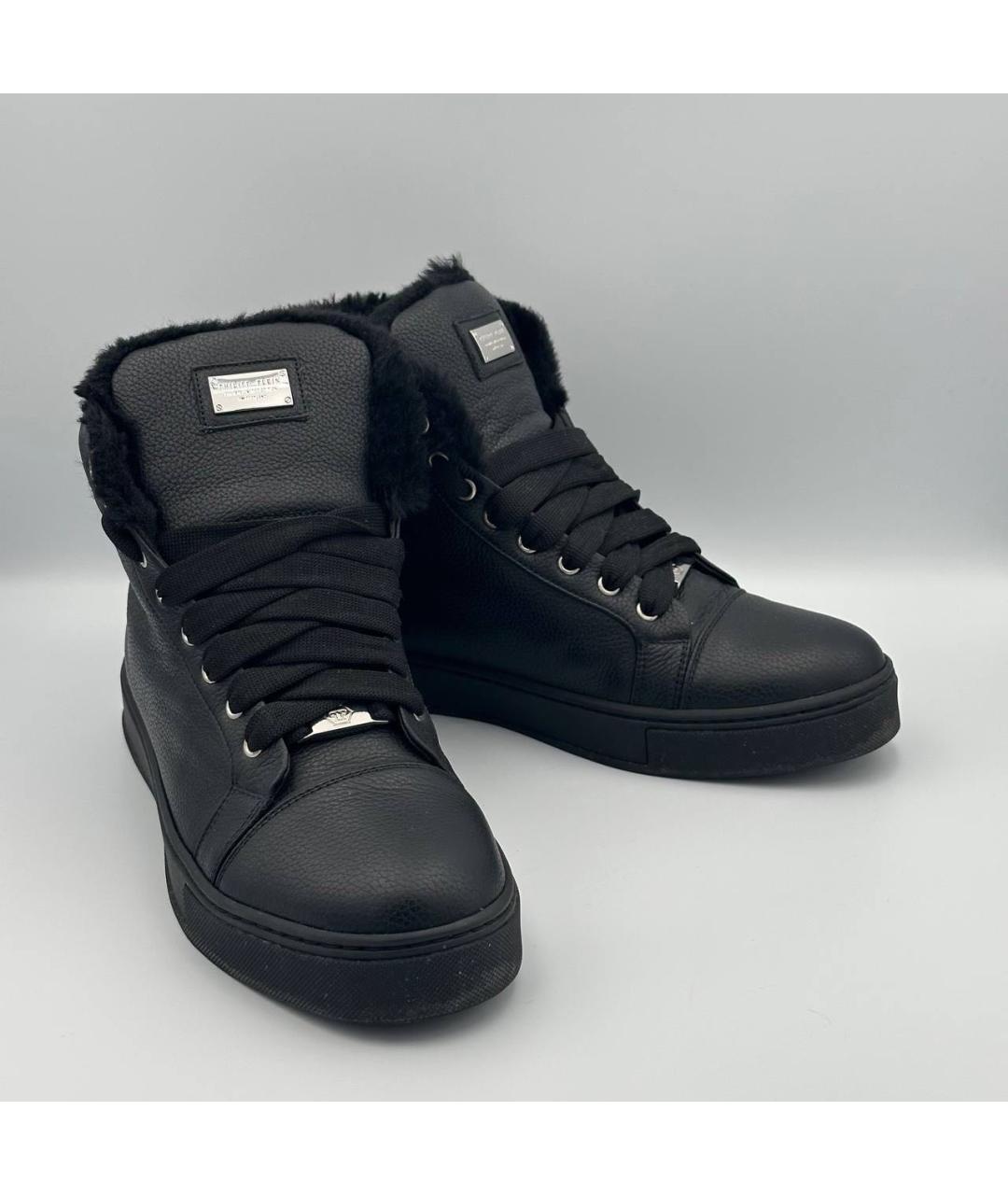 PHILIPP PLEIN Высокие кроссовки / кеды, фото 4