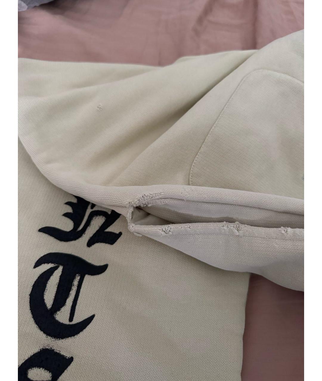 VETEMENTS Бежевые хлопковые повседневные брюки, фото 6