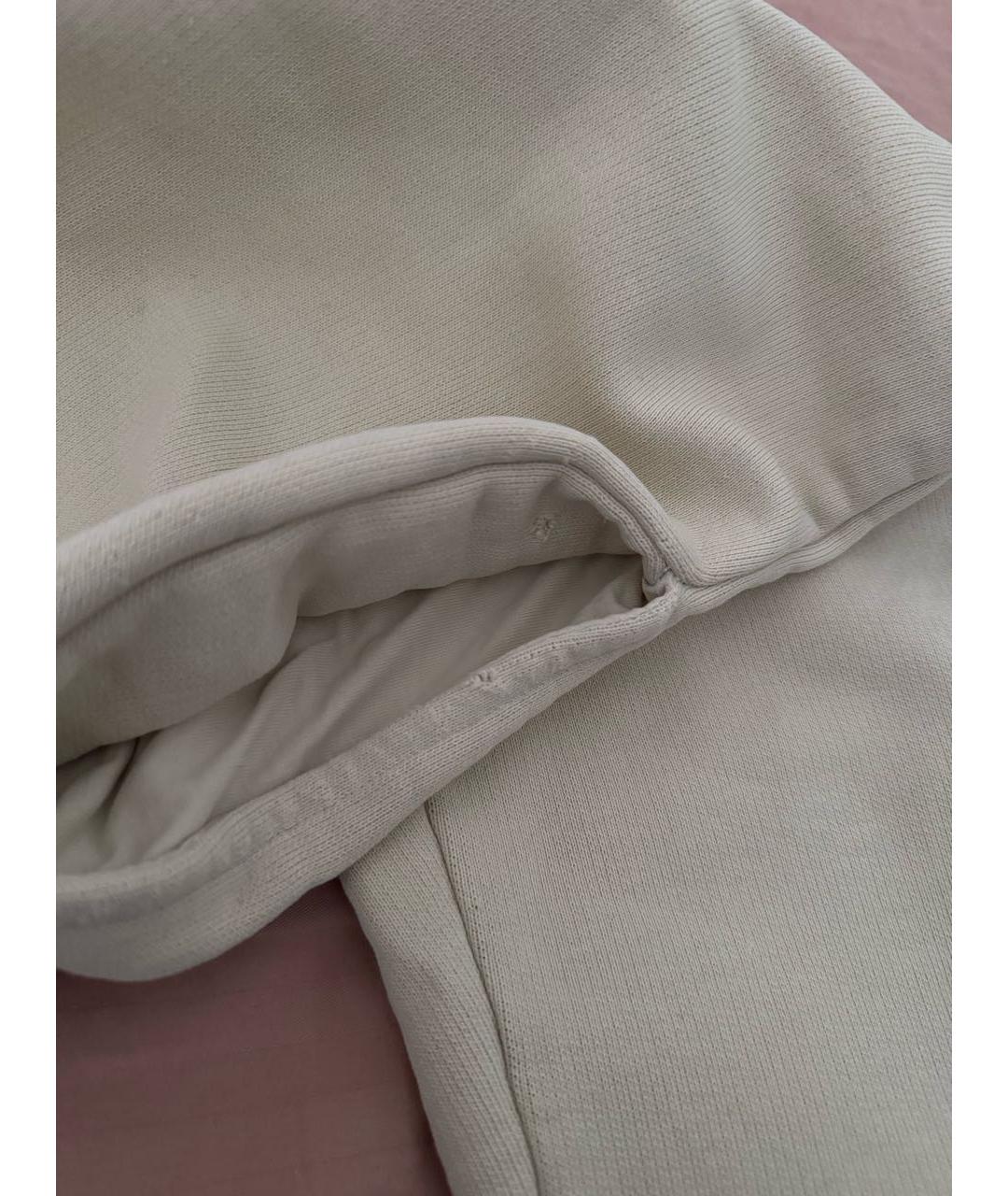 VETEMENTS Бежевые хлопковые повседневные брюки, фото 7