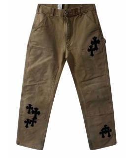 CHROME HEARTS Прямые джинсы