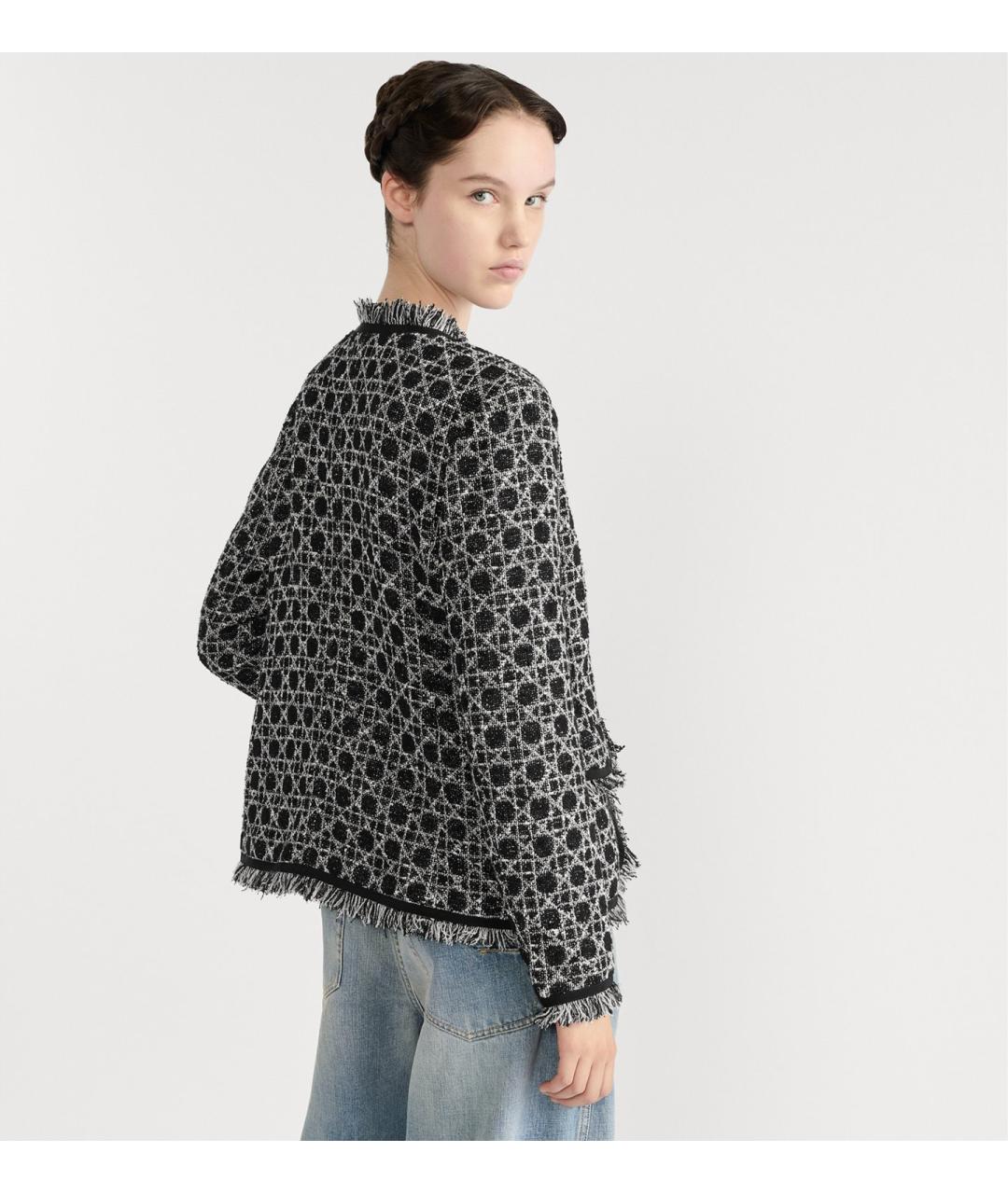 CHRISTIAN DIOR Черный жакет/пиджак, фото 4