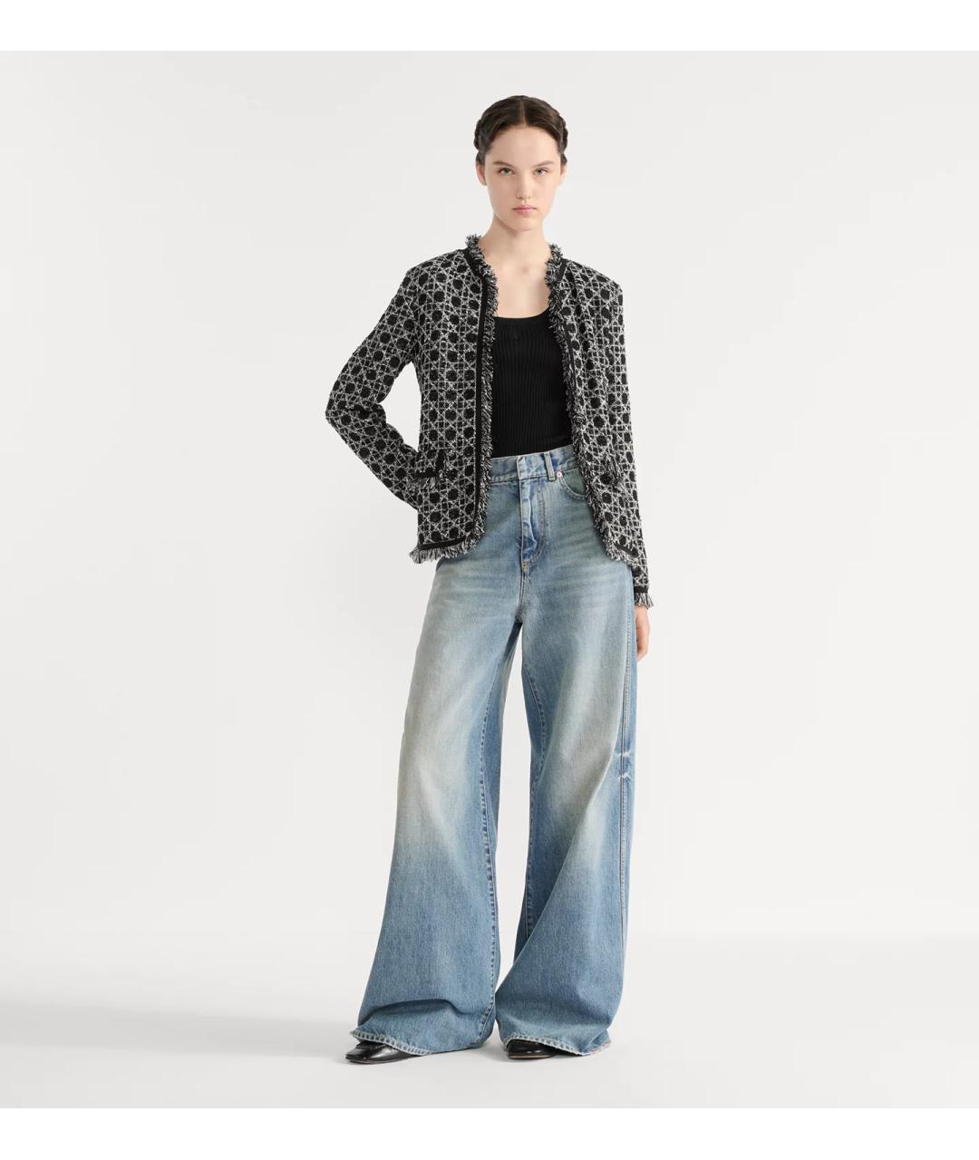 CHRISTIAN DIOR Черный жакет/пиджак, фото 2