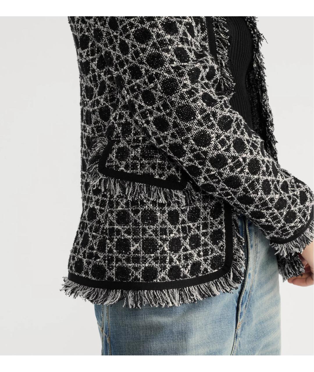 CHRISTIAN DIOR Черный жакет/пиджак, фото 5