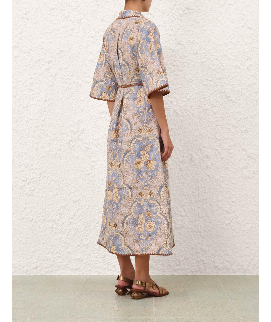 ZIMMERMANN Льняное платье, фото 4